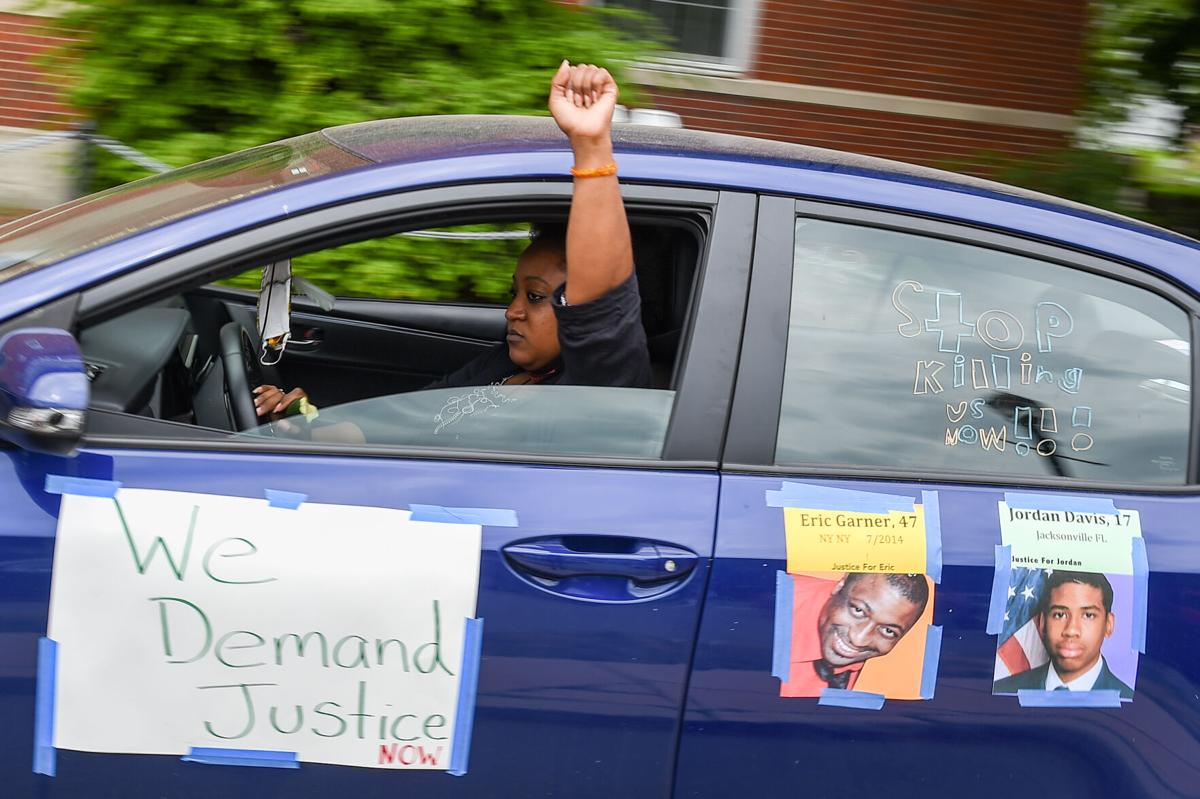 Black Lives Protest car parade takes place in Salem.