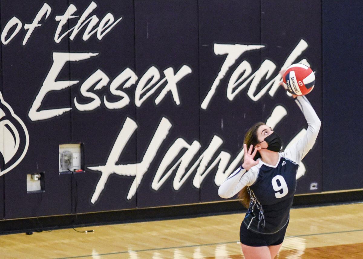 Essex Tech varsity volleyball match vs. Greater Lowell