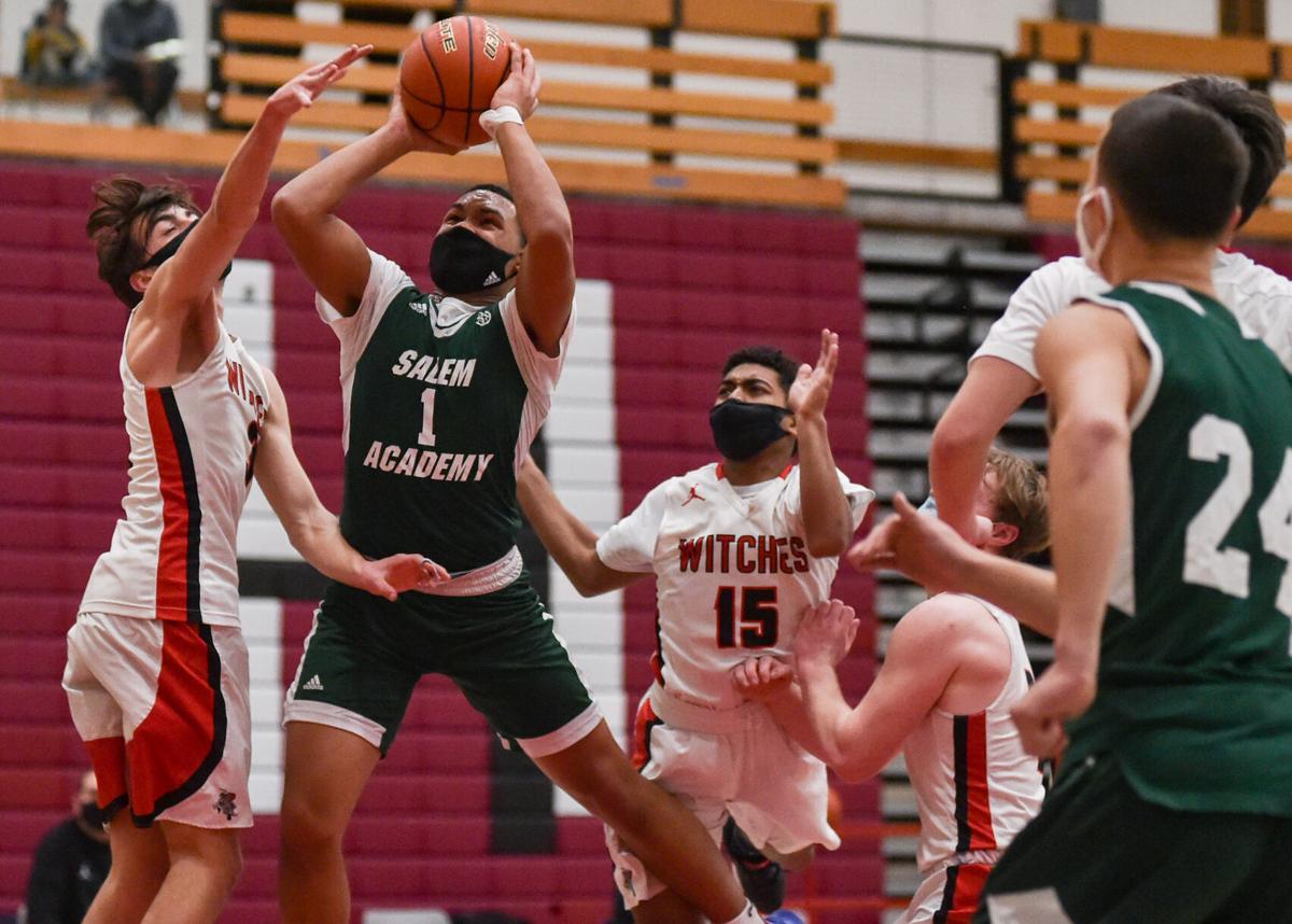 Salem Academy at Salem High boys varsity basketball