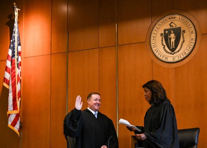 Chapman sworn in as First Justice in Salem District Court News