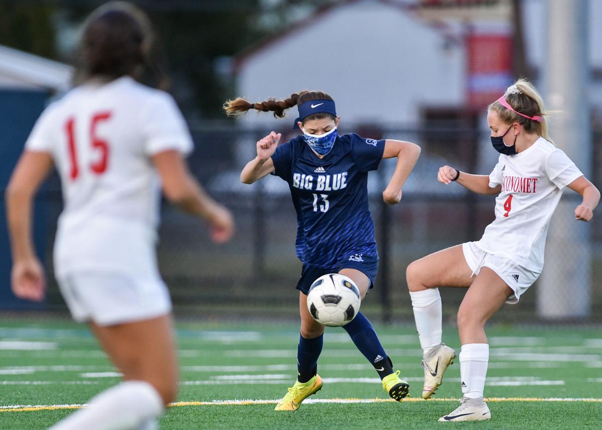 Masconomet at Swampscott girls soccer game