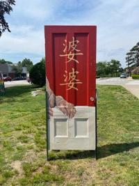 Beverly artist's painting of Asian grandmother vandalized in Newton