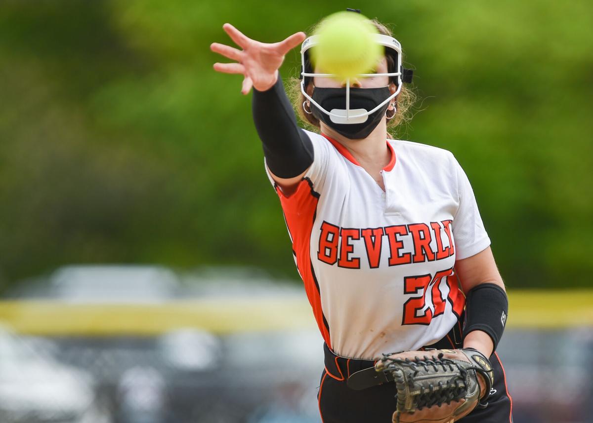 Beverly at Peabody varsity softball game