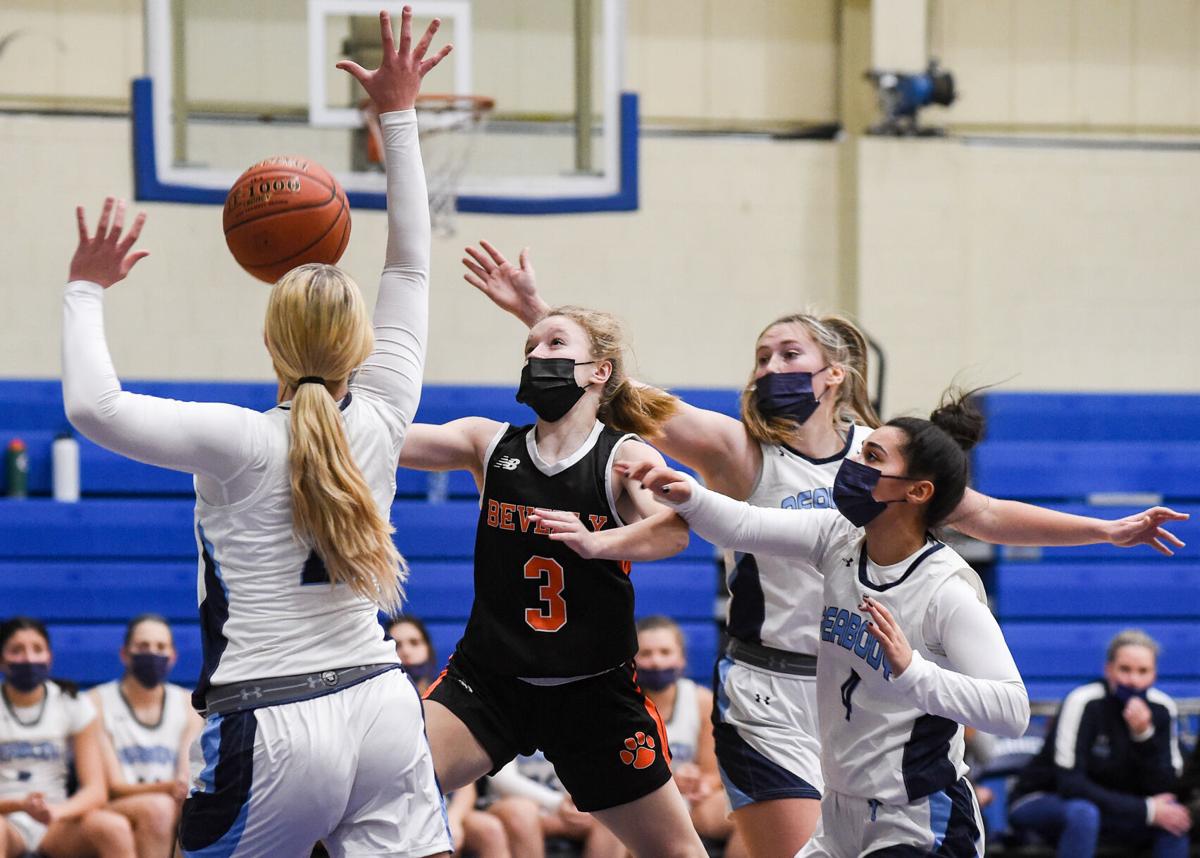 Beverly at Peabody girls varsity basketball