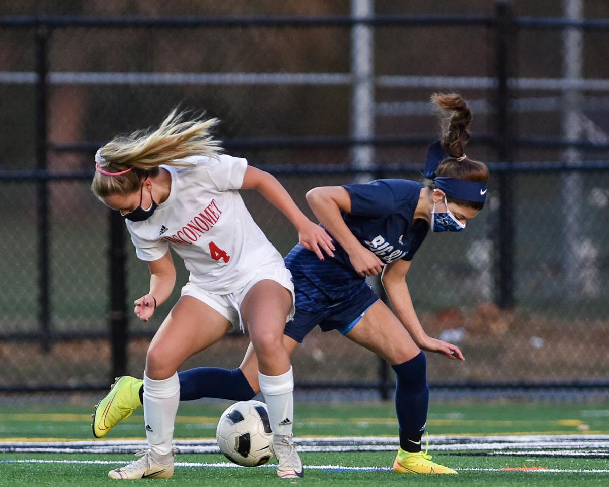 Masconomet at Swampscott girls soccer game