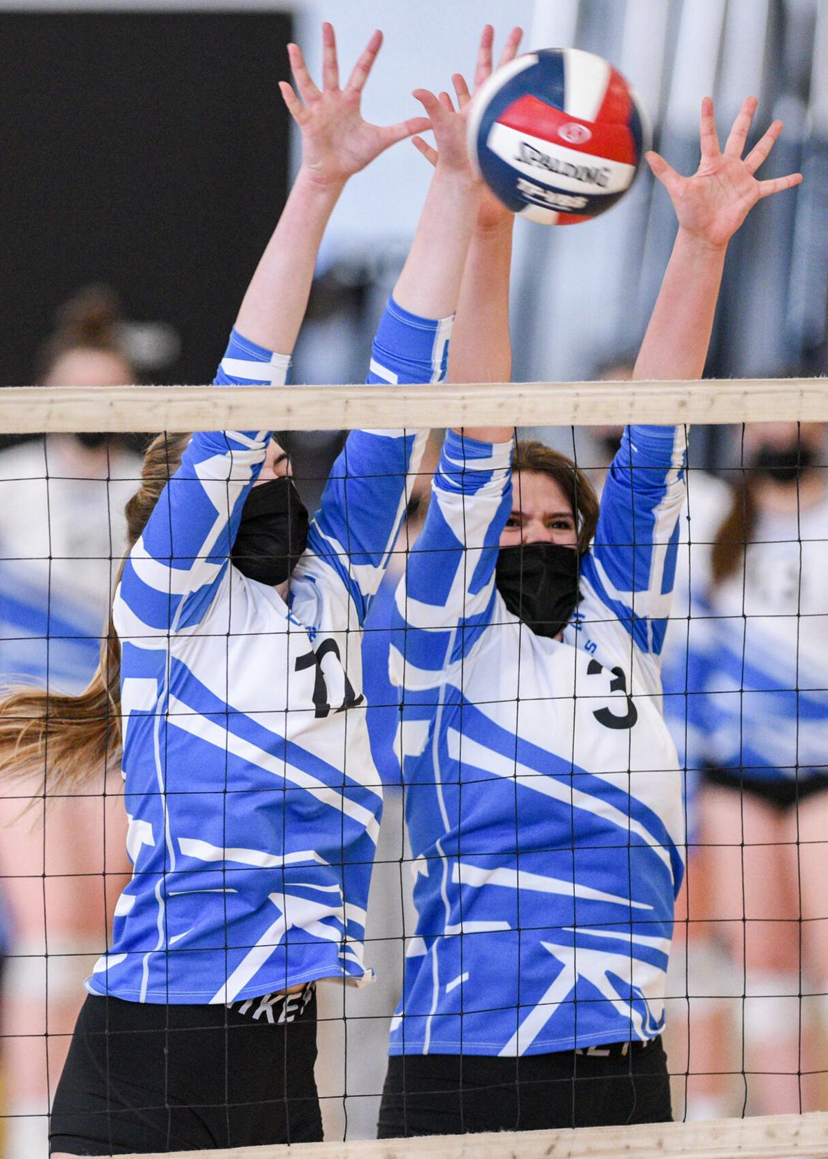 Danvers at Marblehead varsity volleyball match