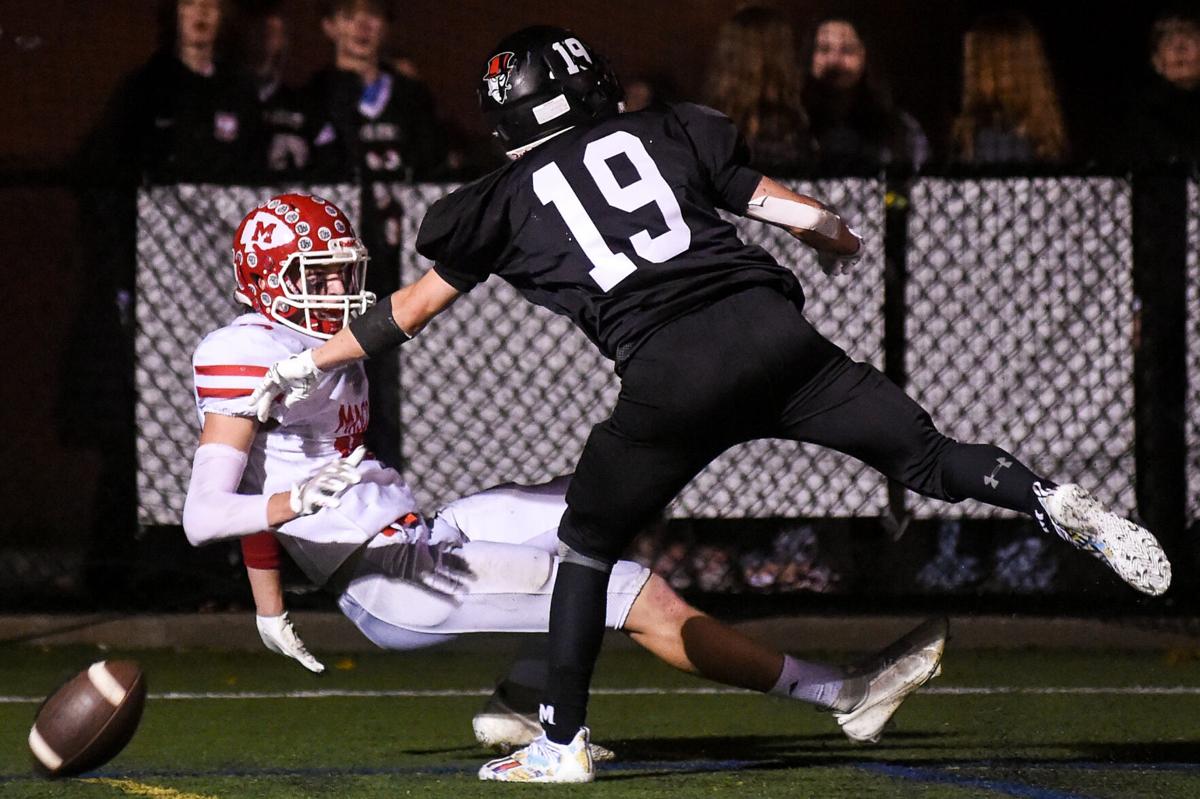 Marblehead playoff football game vs. Marblehead in Division 3 North quarterfinals