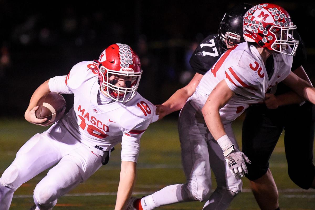 Marblehead playoff football game vs. Marblehead in Division 3 North quarterfinals