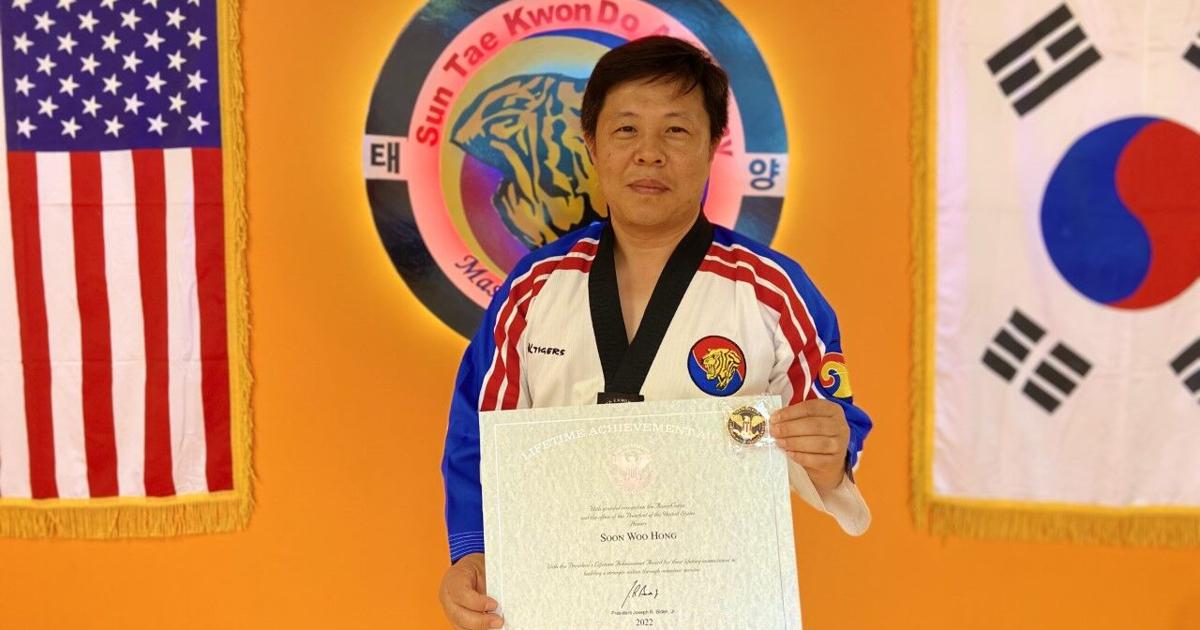 Danvers의 그랜드 마스터 홍, 대통령 평생 공로상 수상 |  스포츠 Danvers의 그랜드 마스터 홍, 대통령 평생 공로상 수상 |  스포츠