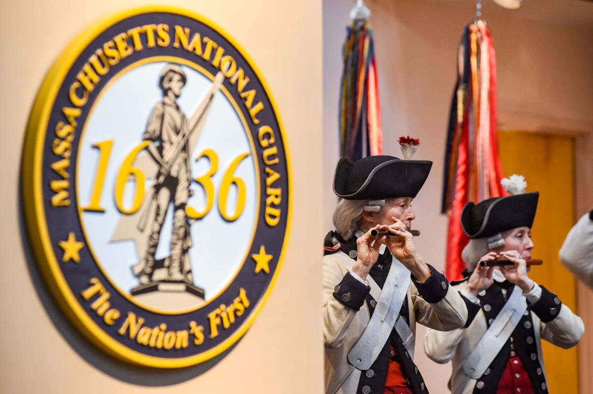 National Guard exhibit at the Salem Visitor Center