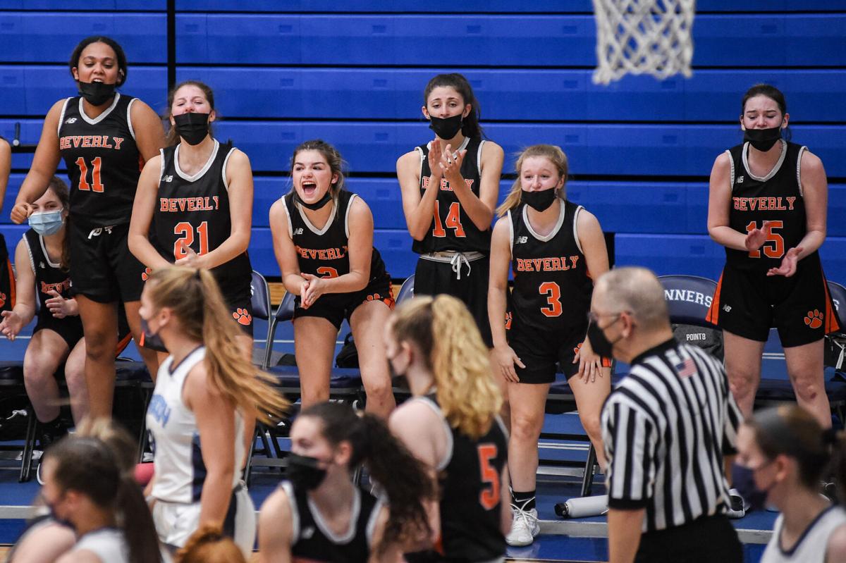 Beverly at Peabody girls varsity basketball