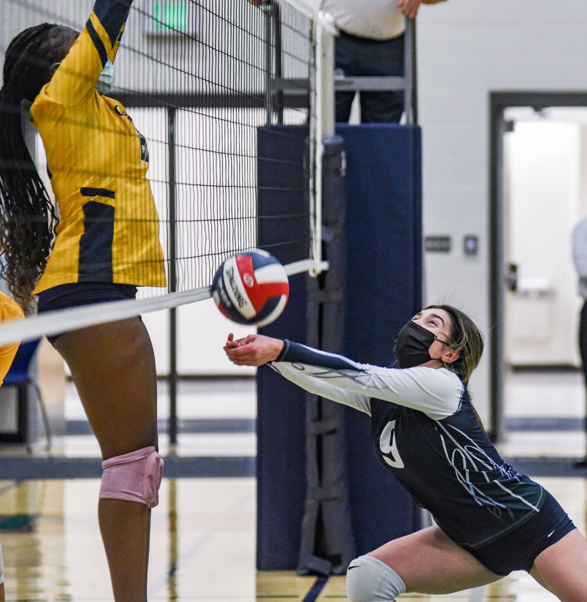 Essex Tech varsity volleyball match vs. Greater Lowell
