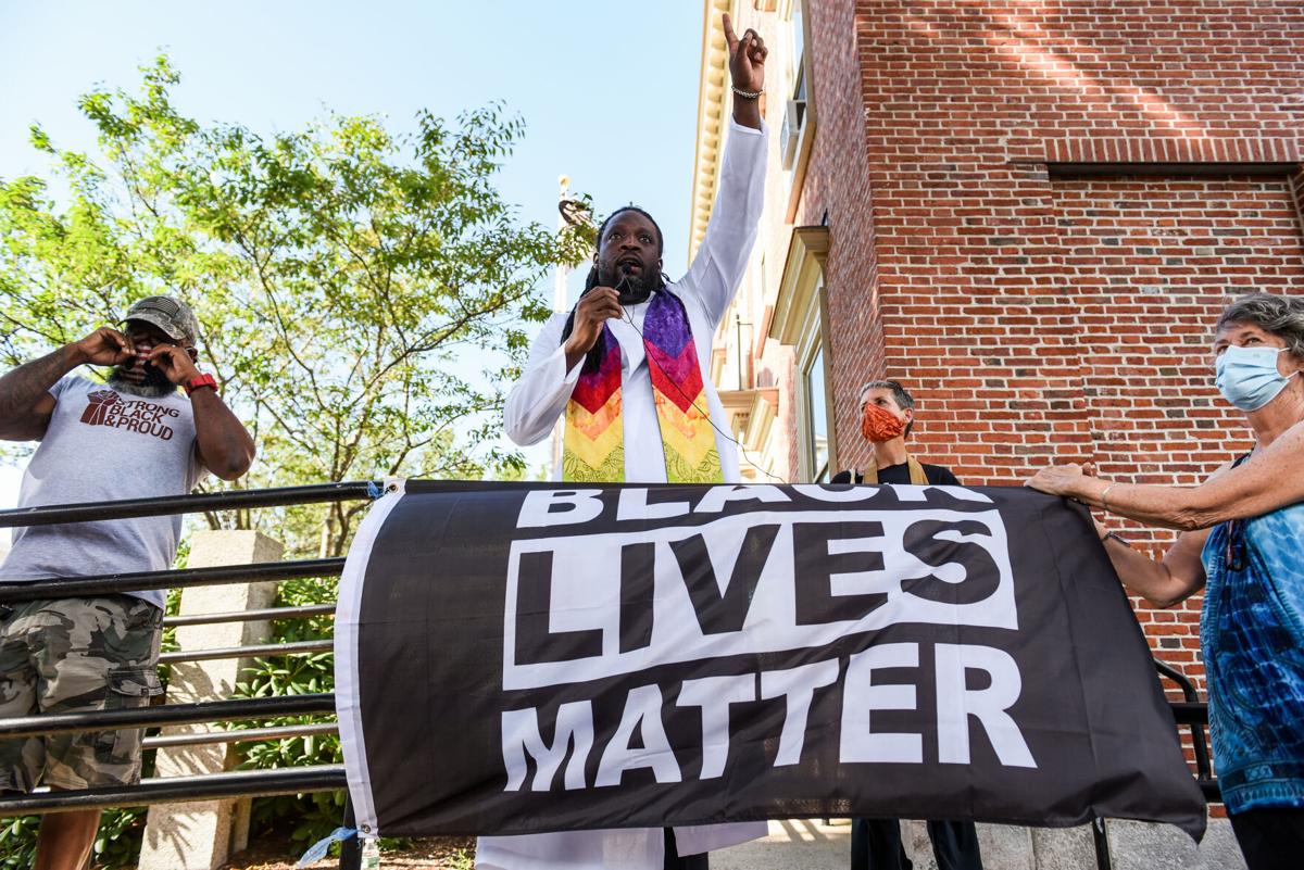 Black Lives Matter rally at Beverly City Hall