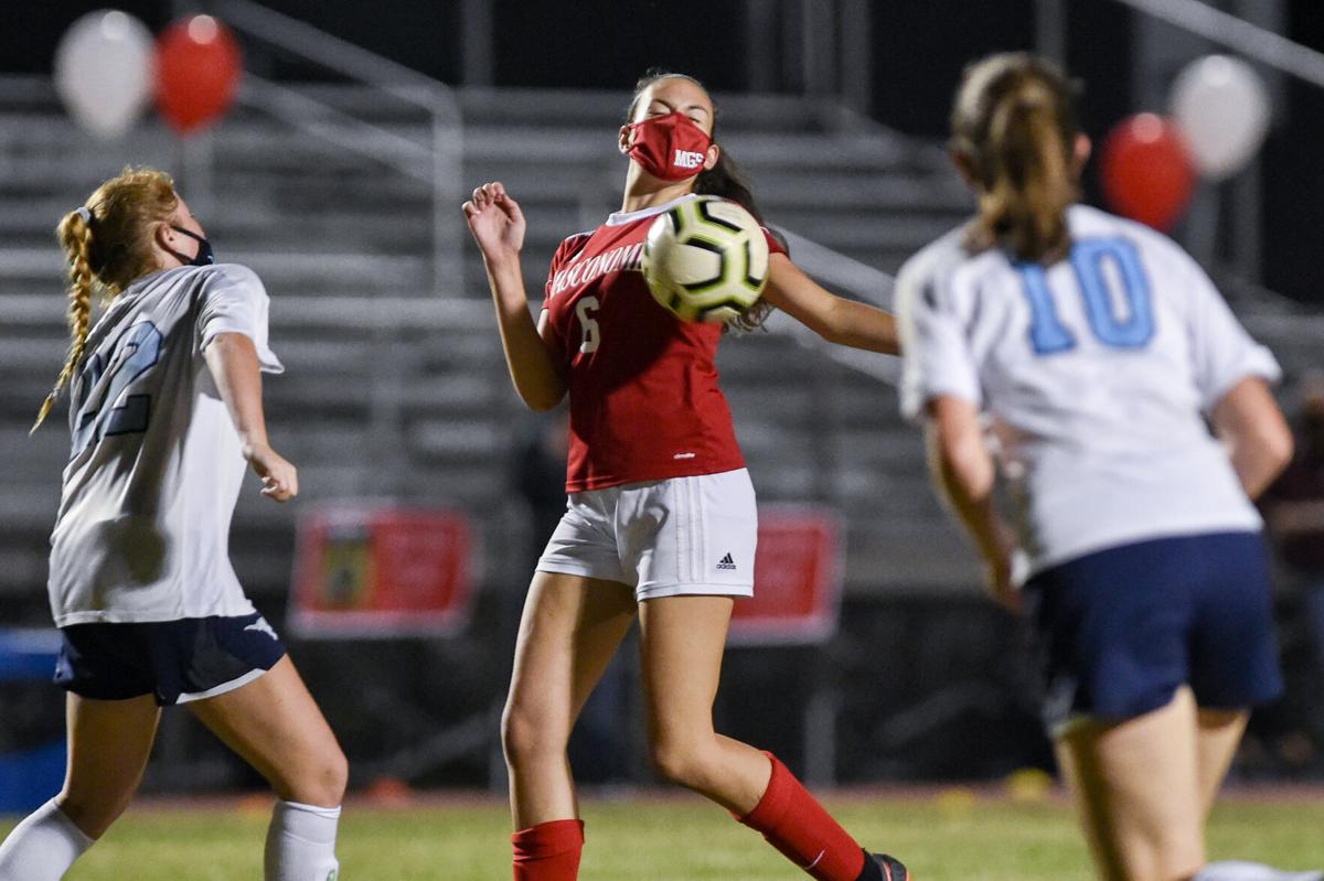 Peabody girls soccer at Masconomet varsity game