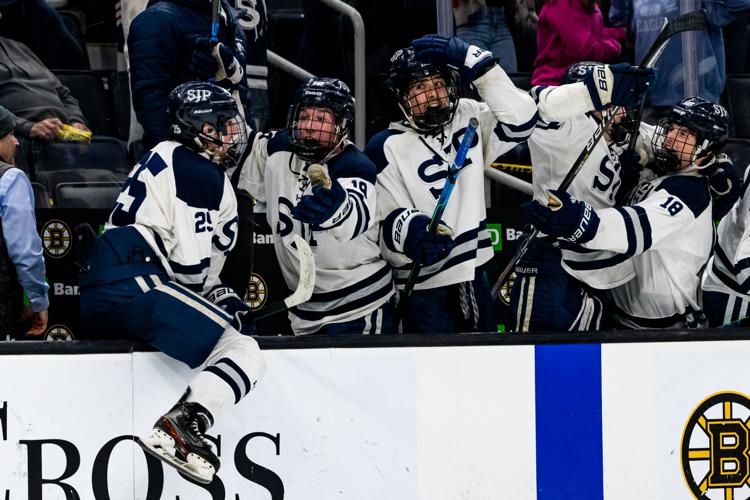 St. John's Prep boys hockey state championship photo ...