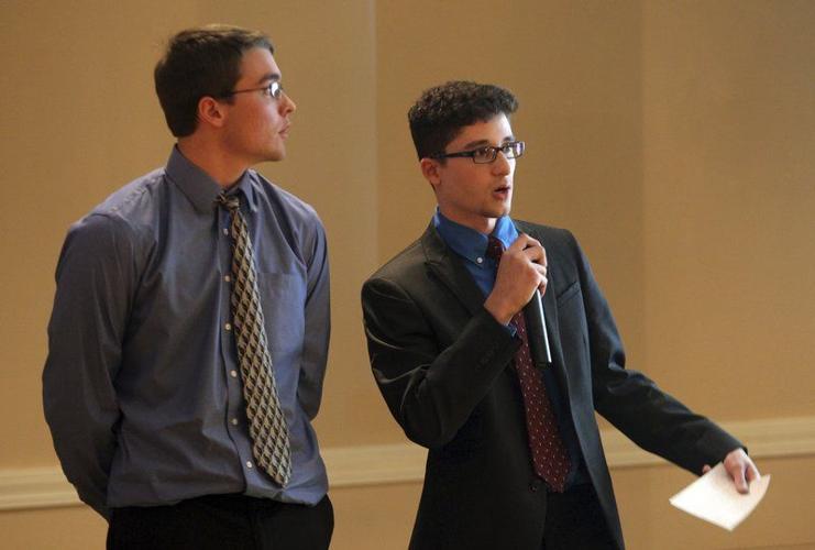 DECA students fearless in funeral home shark tank challenge