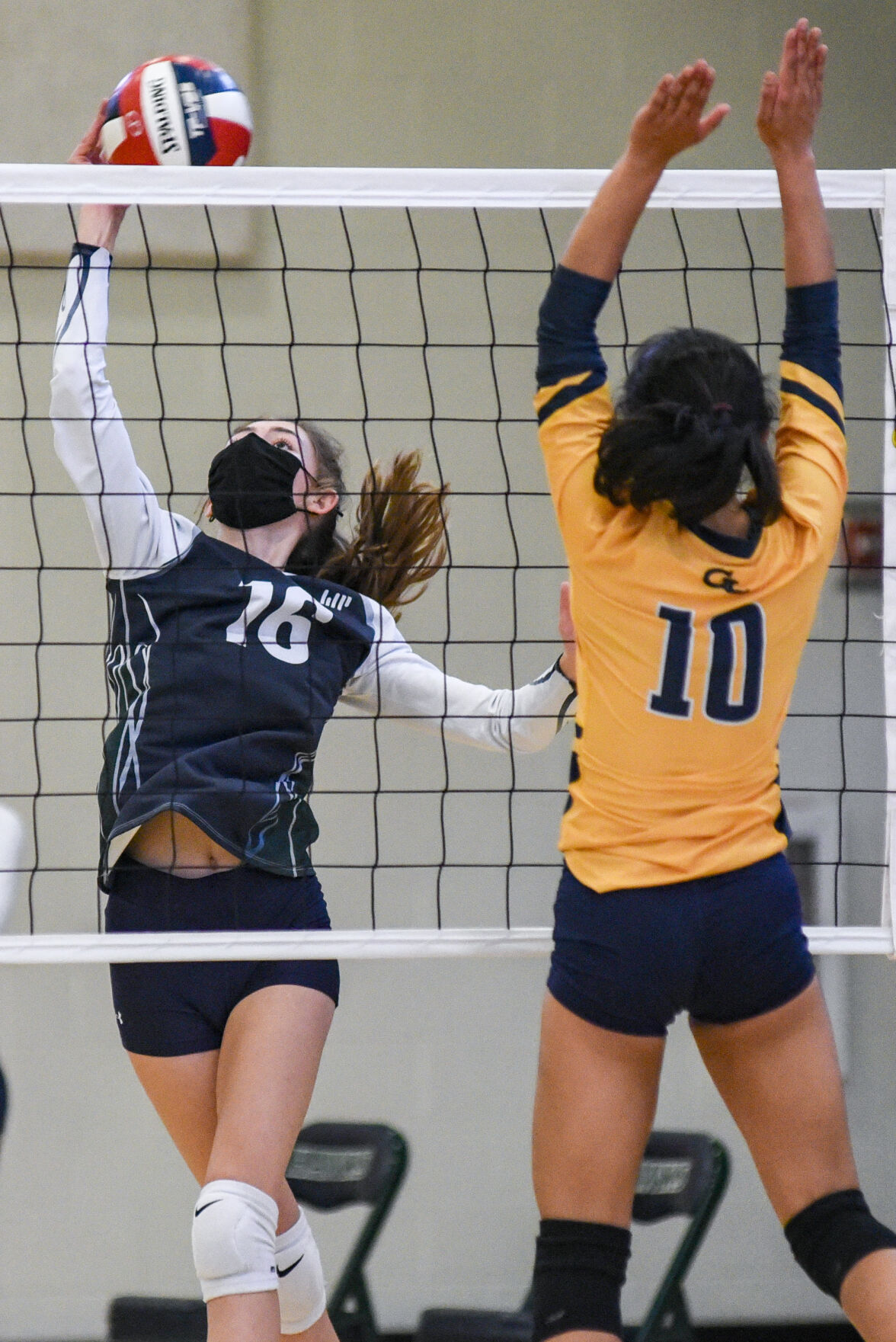 Essex Tech varsity volleyball match vs. Greater Lowell
