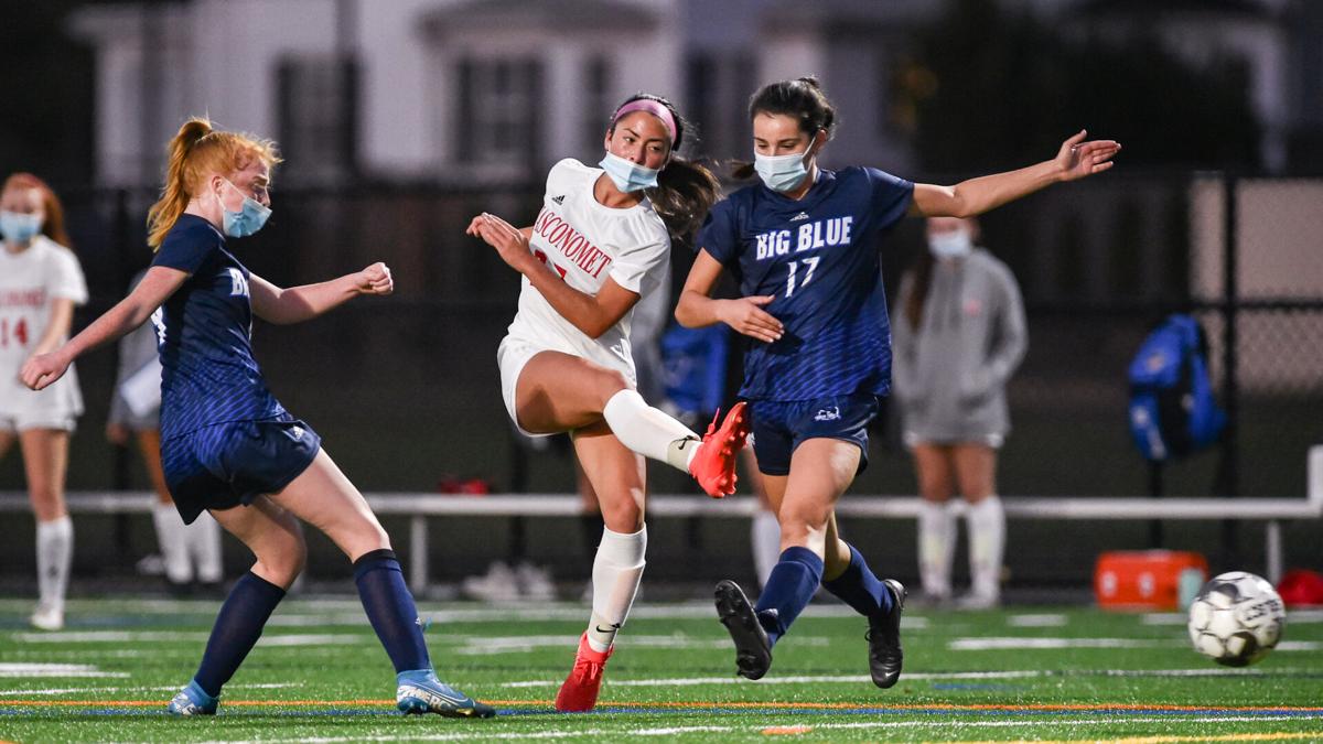 Masconomet at Swampscott girls soccer game