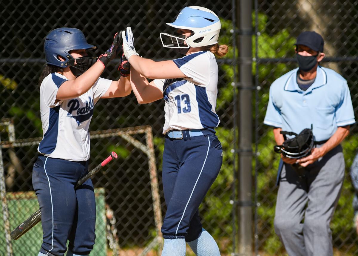 Beverly at Peabody varsity softball game