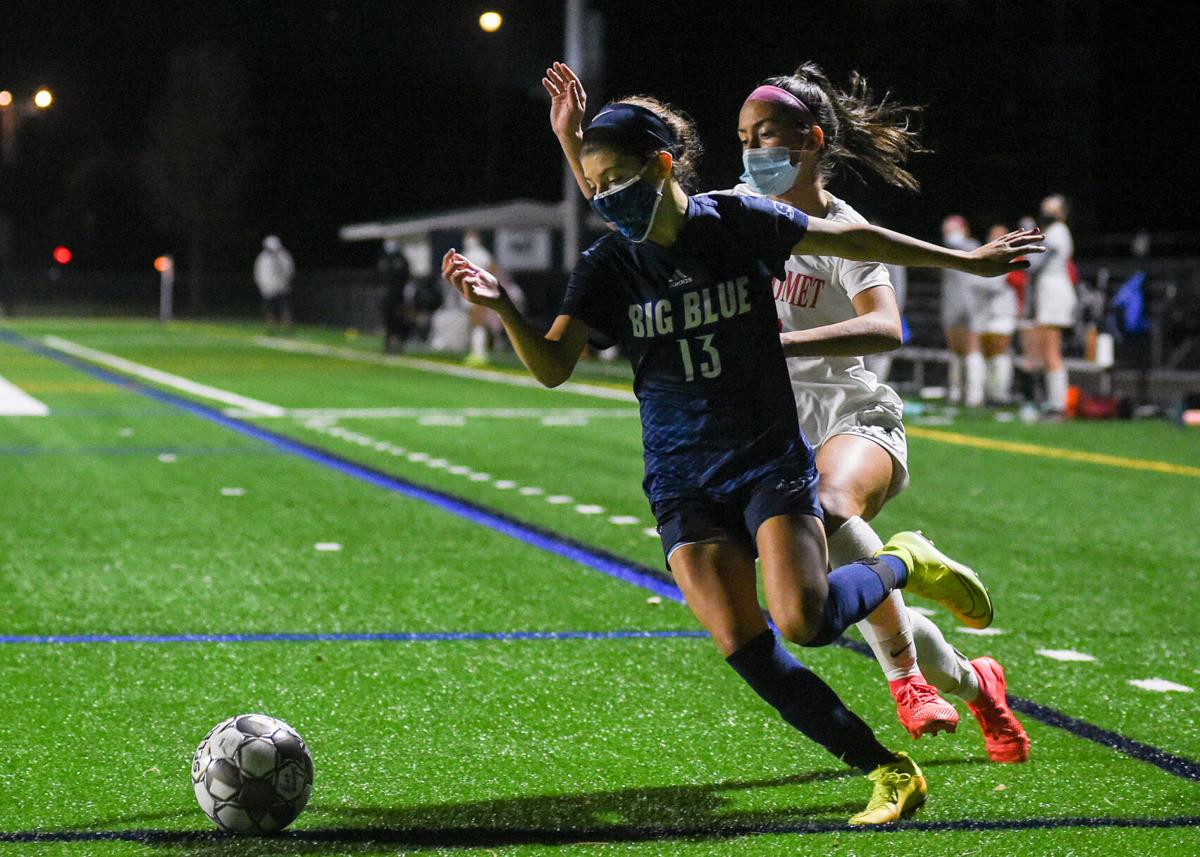 Masconomet at Swampscott girls soccer game