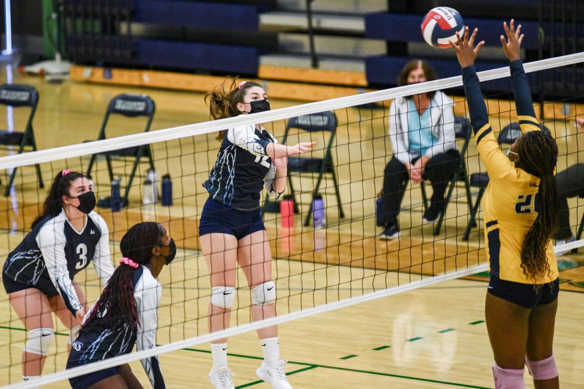 Essex Tech varsity volleyball match vs. Greater Lowell