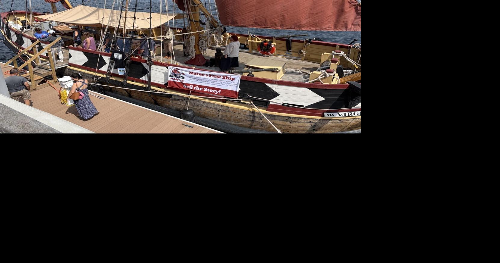 Exploring history: Hundreds visit tall ship