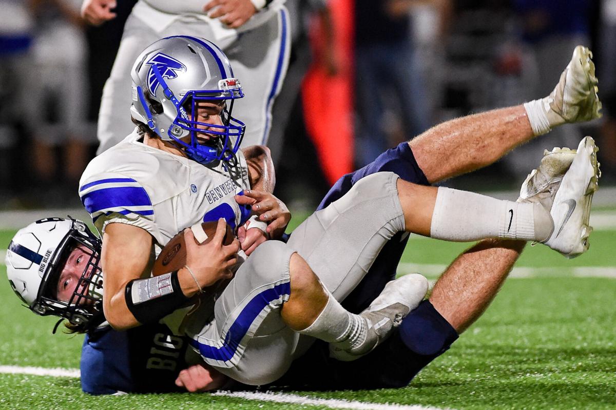 Danvers at Swampscott varsity football game