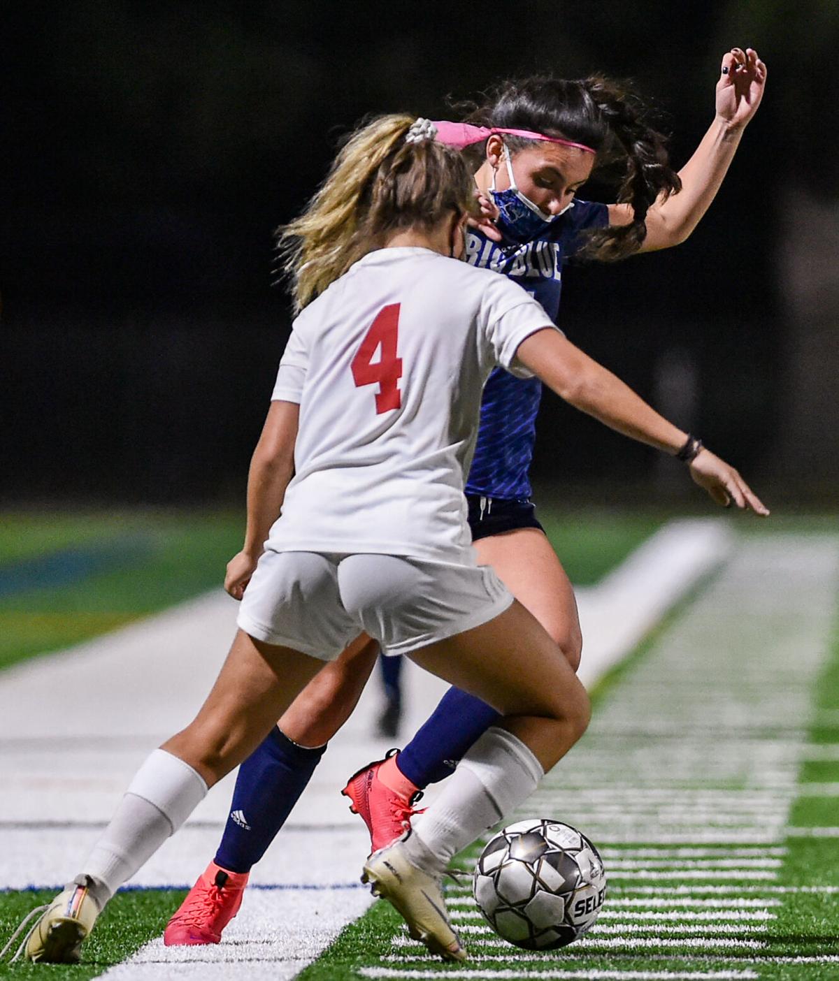 Masconomet at Swampscott girls soccer game