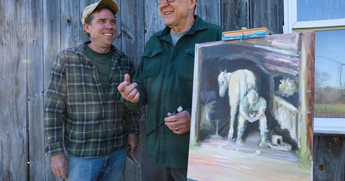 Home is where the art is at Johnson's Highland View Farm