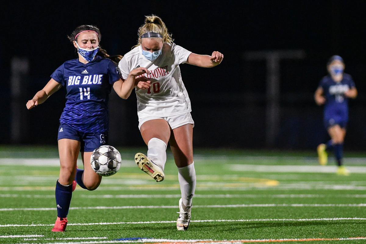 Masconomet at Swampscott girls soccer game