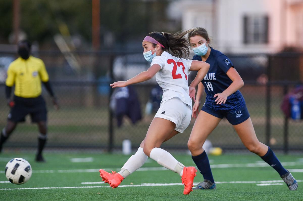 Masconomet at Swampscott girls soccer game