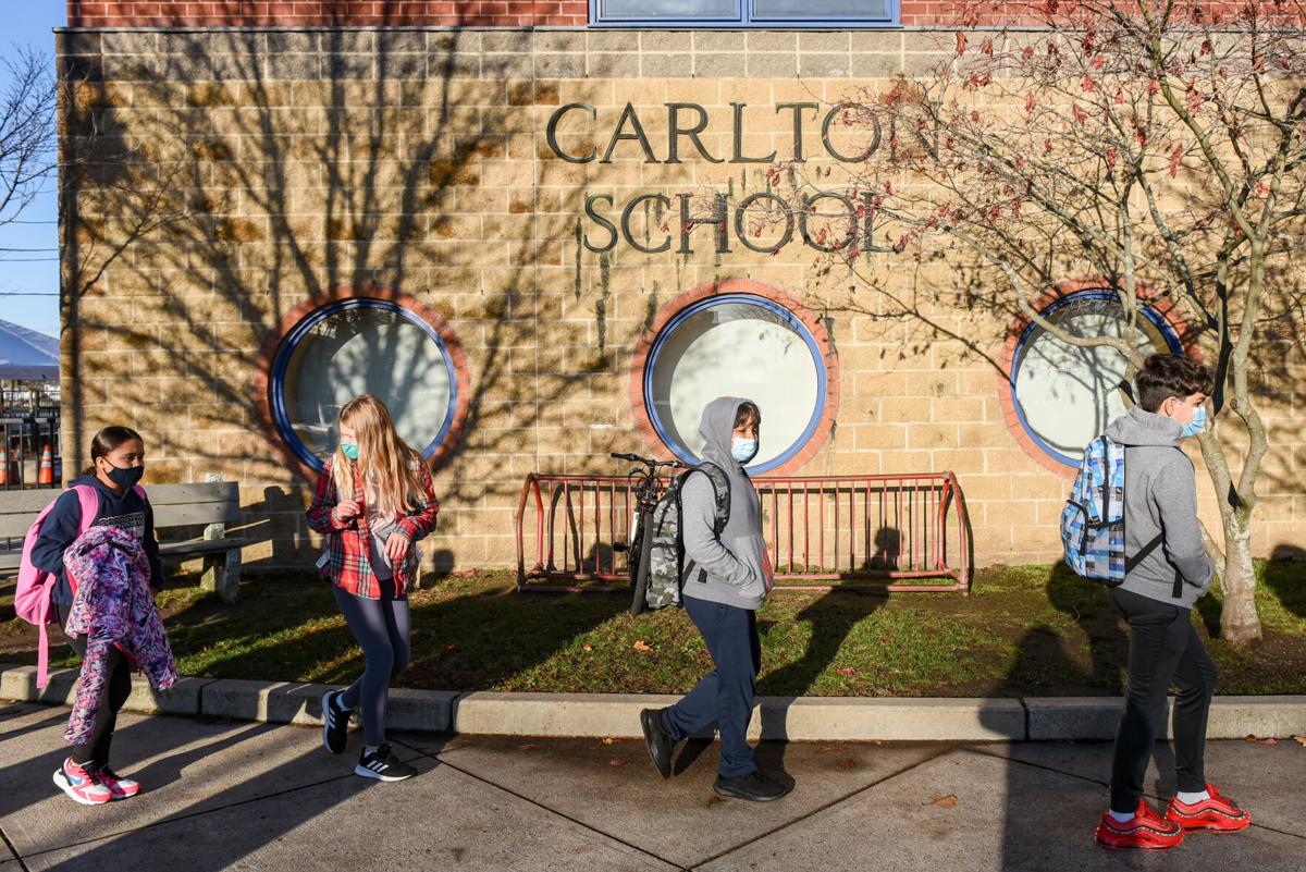 First day of school at Carlton Innovation School