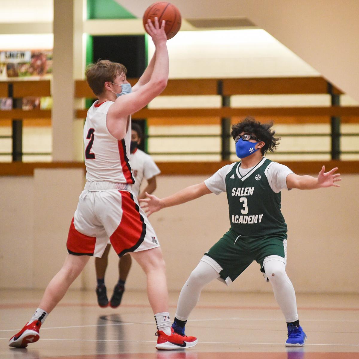 Salem Academy at Salem High boys varsity basketball
