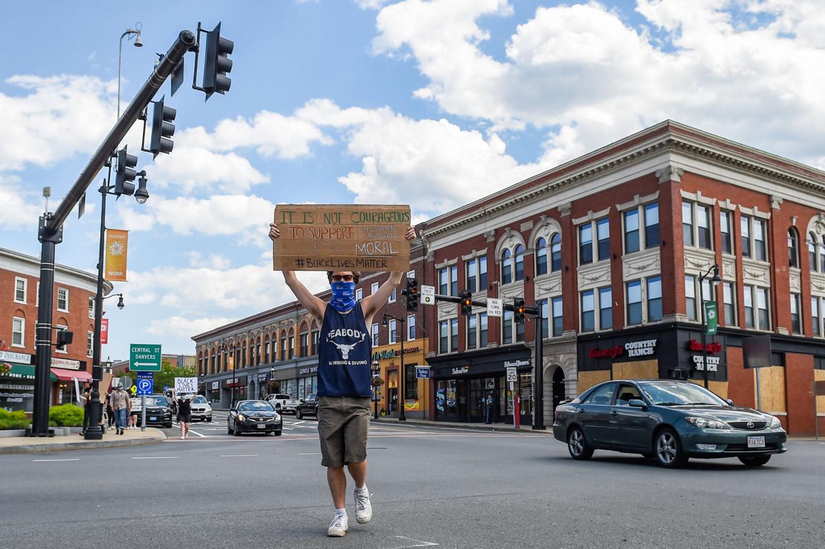 Black Lives Matter protest takes place in Peabody