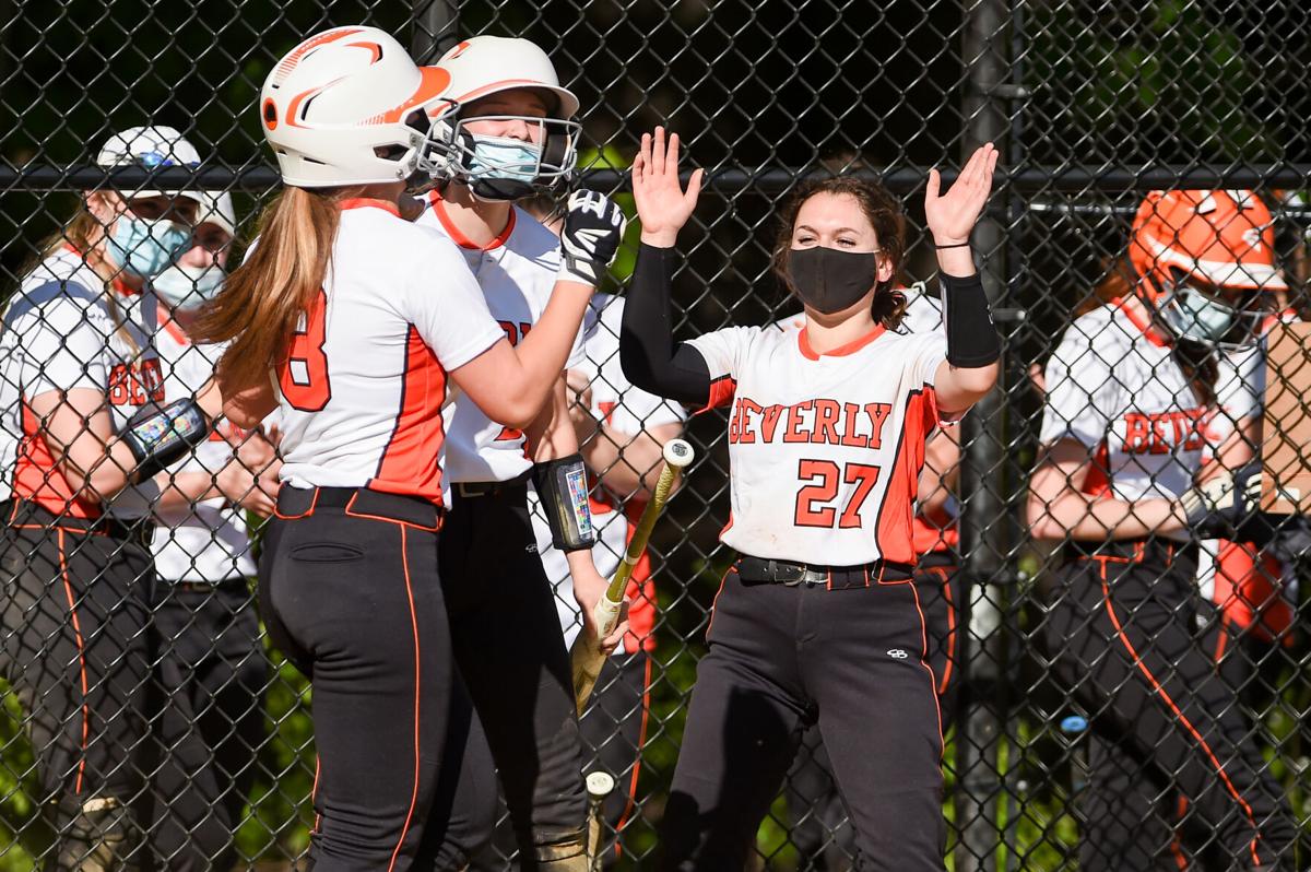 Beverly at Peabody varsity softball game