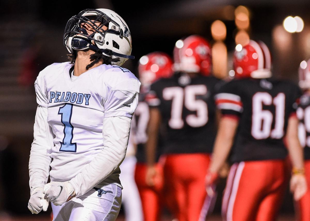 Peabody at Salem varsity football game