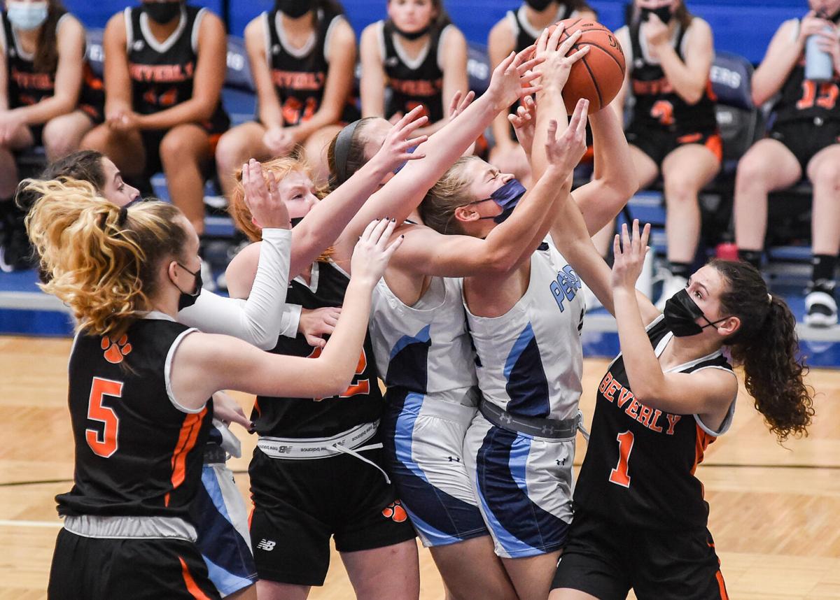 Beverly at Peabody girls varsity basketball