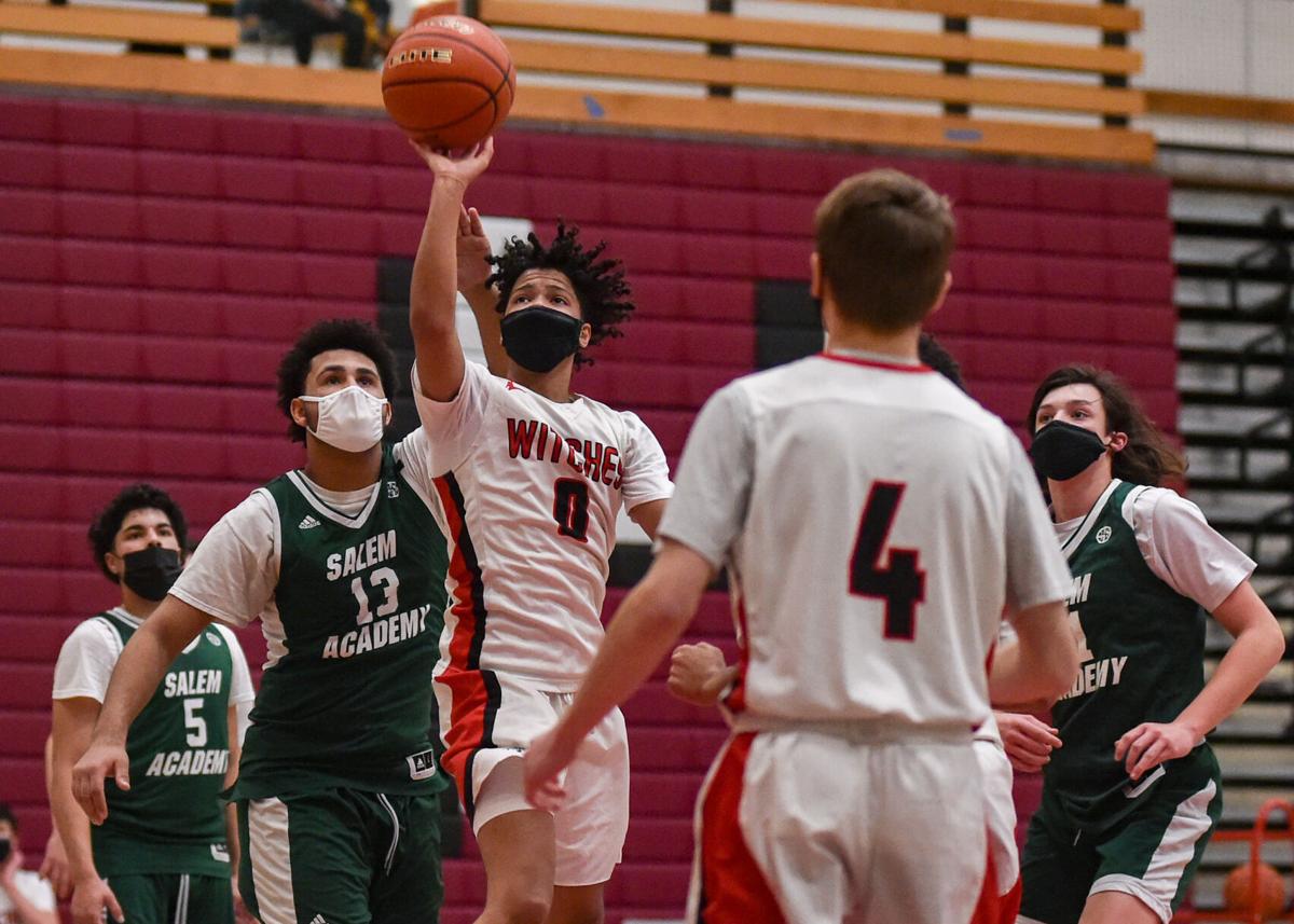Salem Academy at Salem High boys varsity basketball