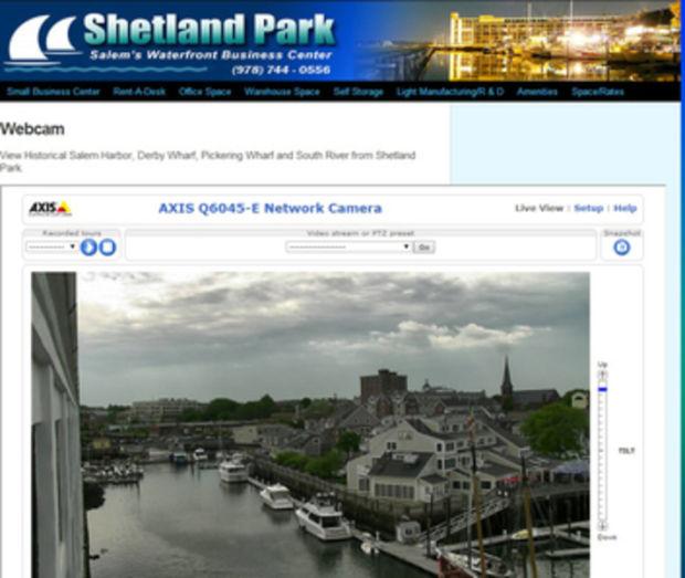 Shetland Park Webcam Offers Online Views Of Salem Harbor