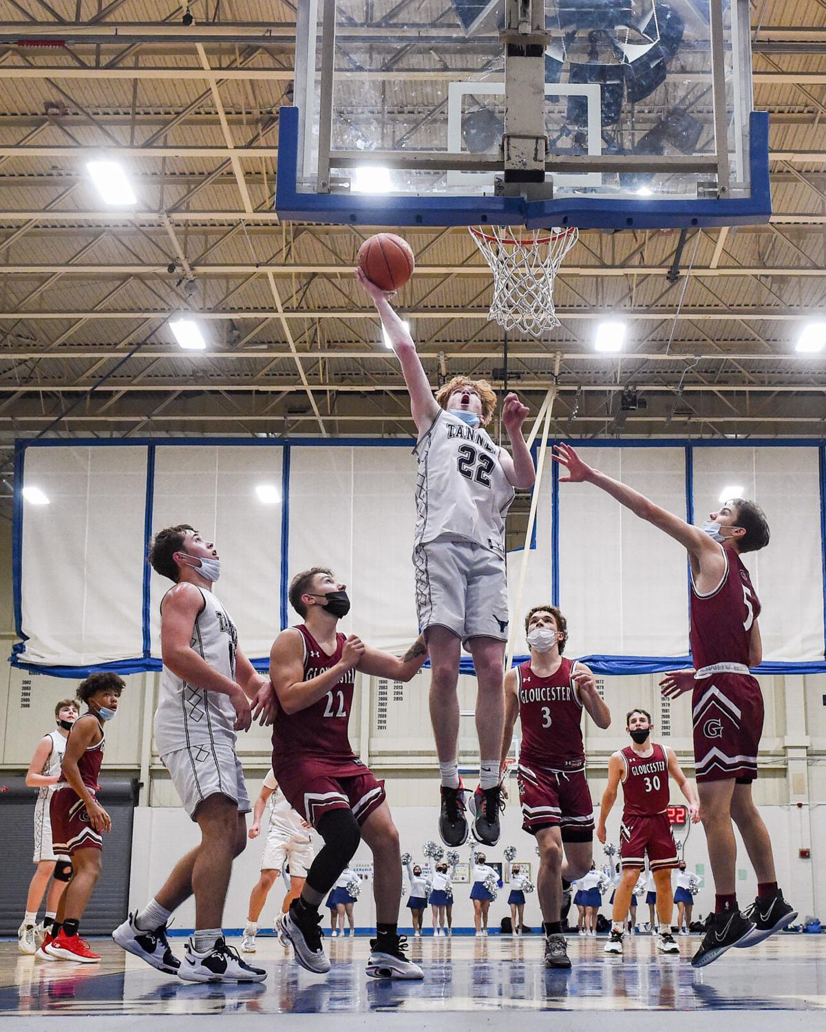 Gloucester at Peabody varsity boys basketball for SN and GDT