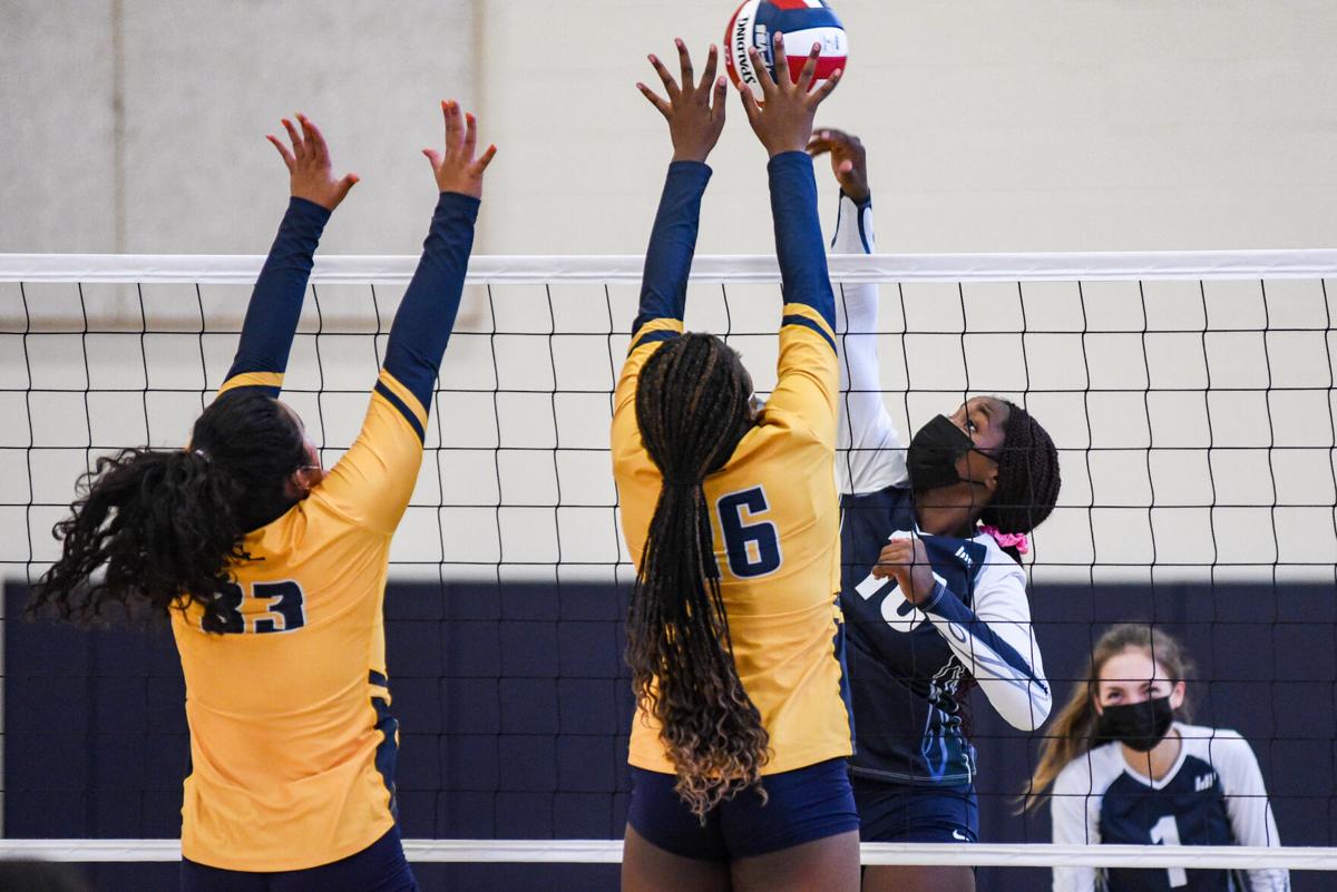 Essex Tech varsity volleyball match vs. Greater Lowell