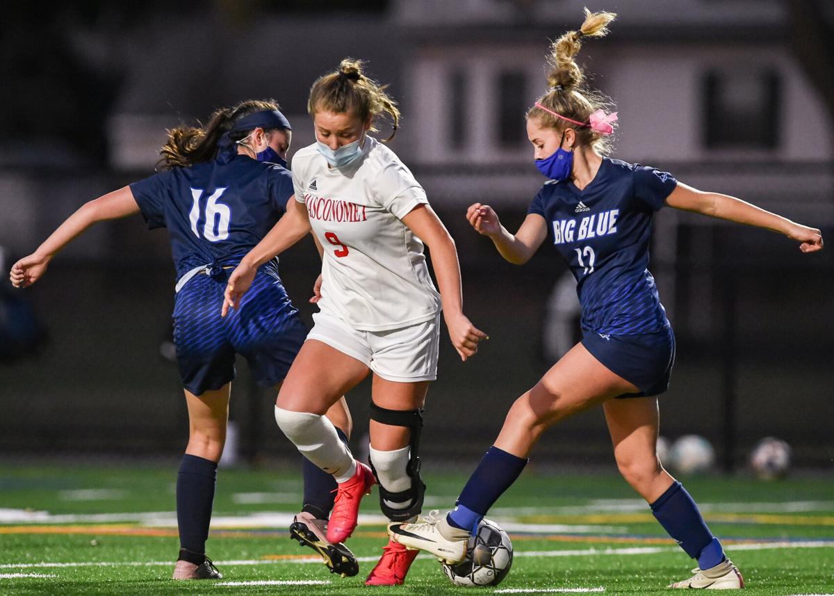 Masconomet at Swampscott girls soccer game