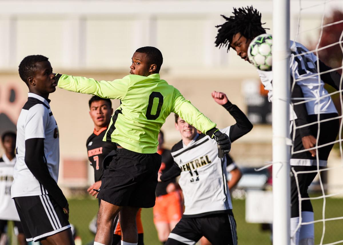 Beverly High boys soccer state playoff game vs. Springfield Central