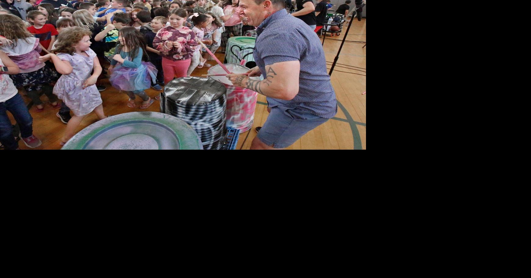 Recycled Percussion performing at Firehouse