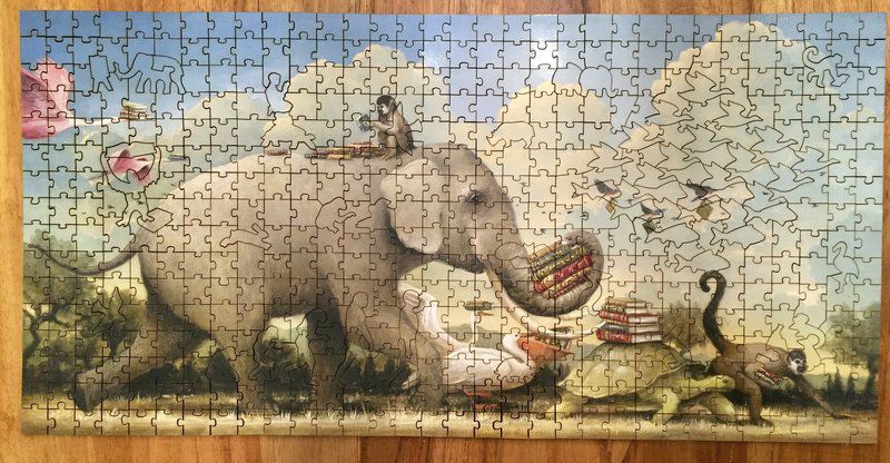 Snapping into place: Jigsaw puzzles attract an ardent following, Lifestyles