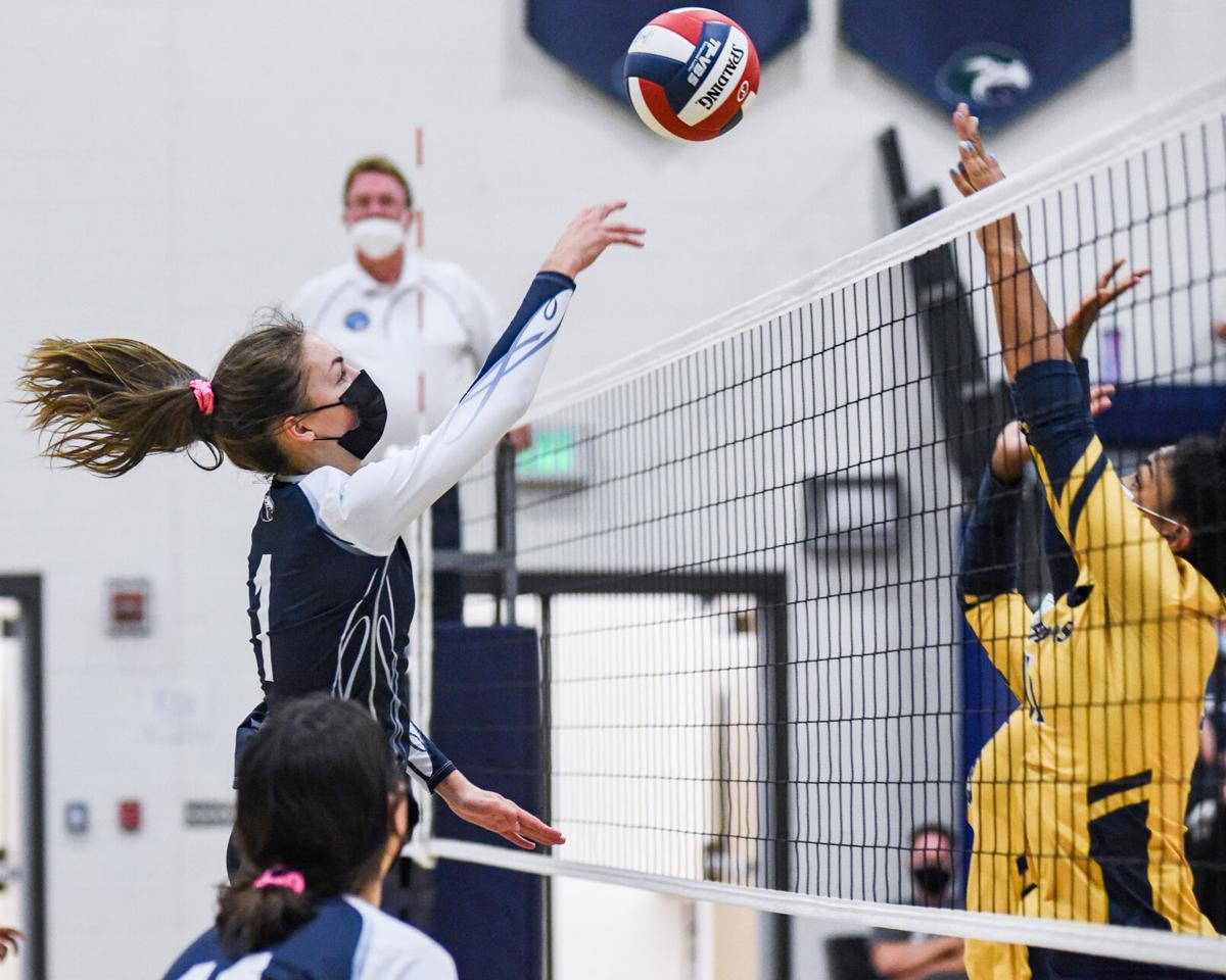 Essex Tech varsity volleyball match vs. Greater Lowell