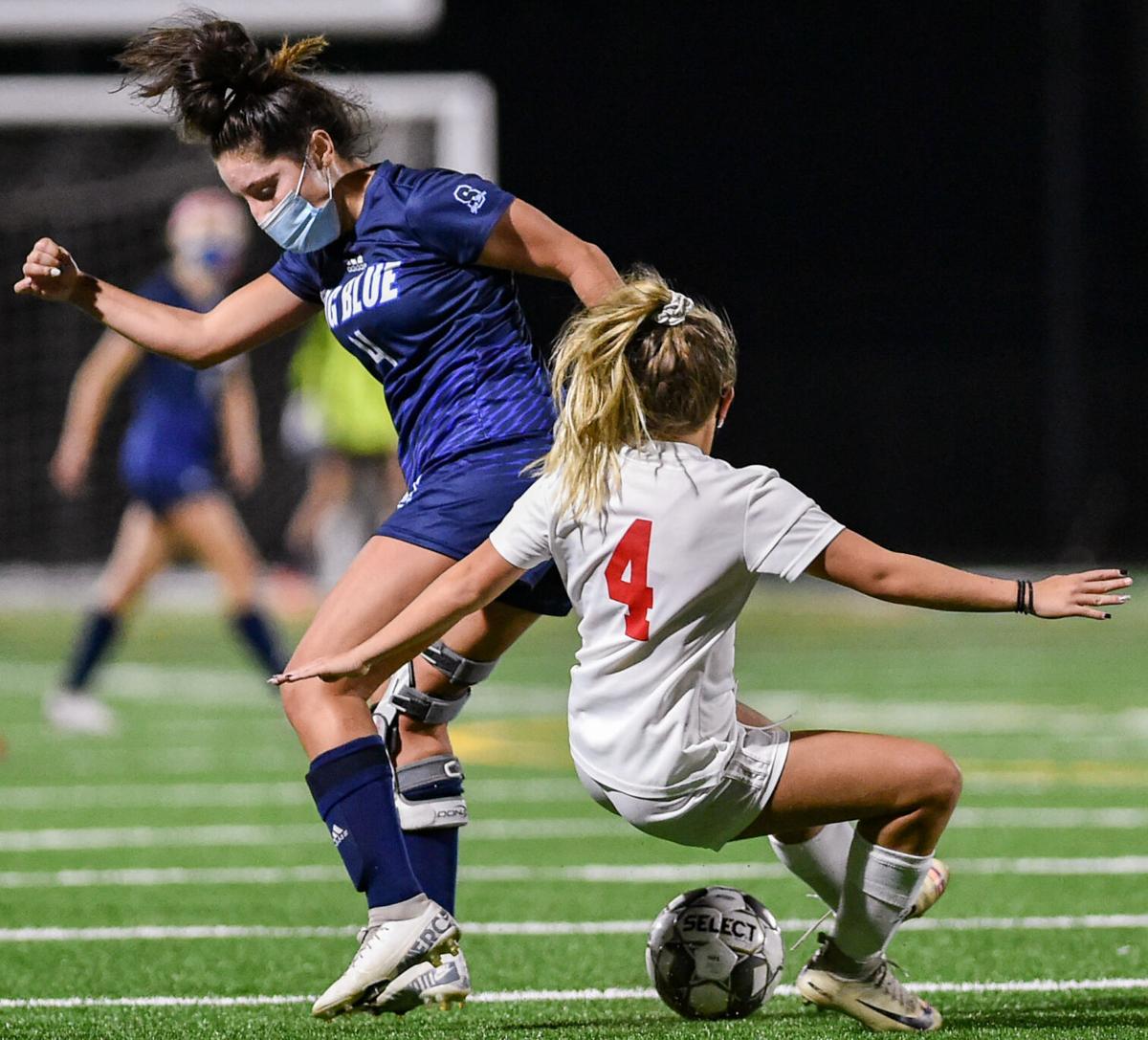 Masconomet at Swampscott girls soccer game