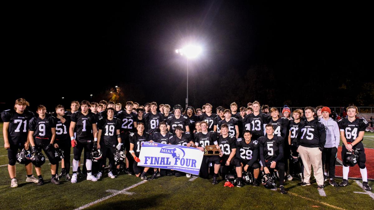 Marblehead playoff football game vs. Marblehead in Division 3 North quarterfinals