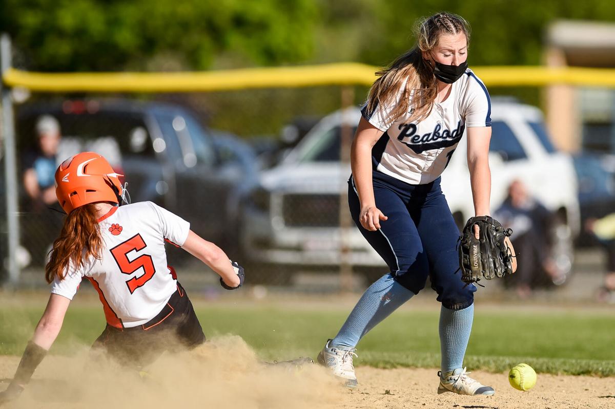 Beverly at Peabody varsity softball game