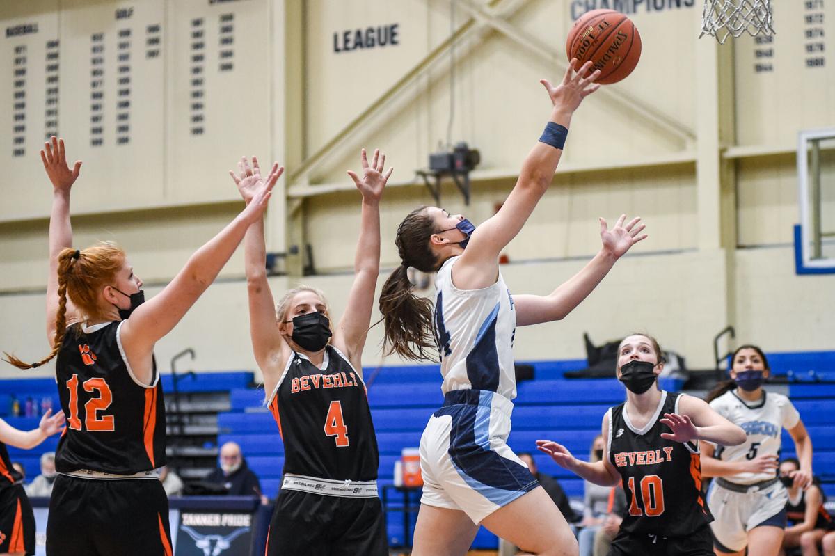 Beverly at Peabody girls varsity basketball